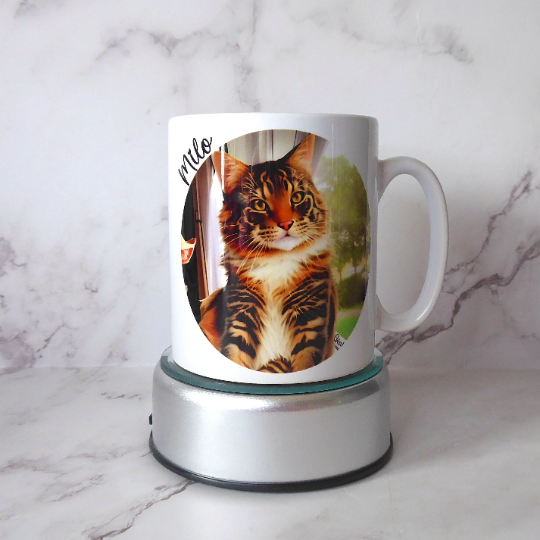 Pet Photo Into Cartoon Art Mug