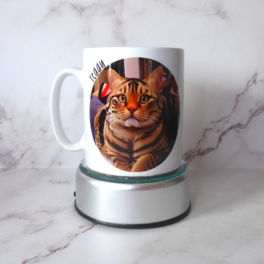 Pet Photo Into Cartoon Art Mug