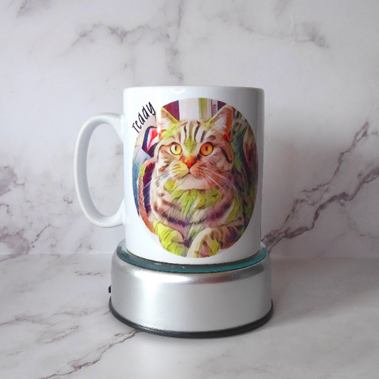 Pet Photo Into Art Mug