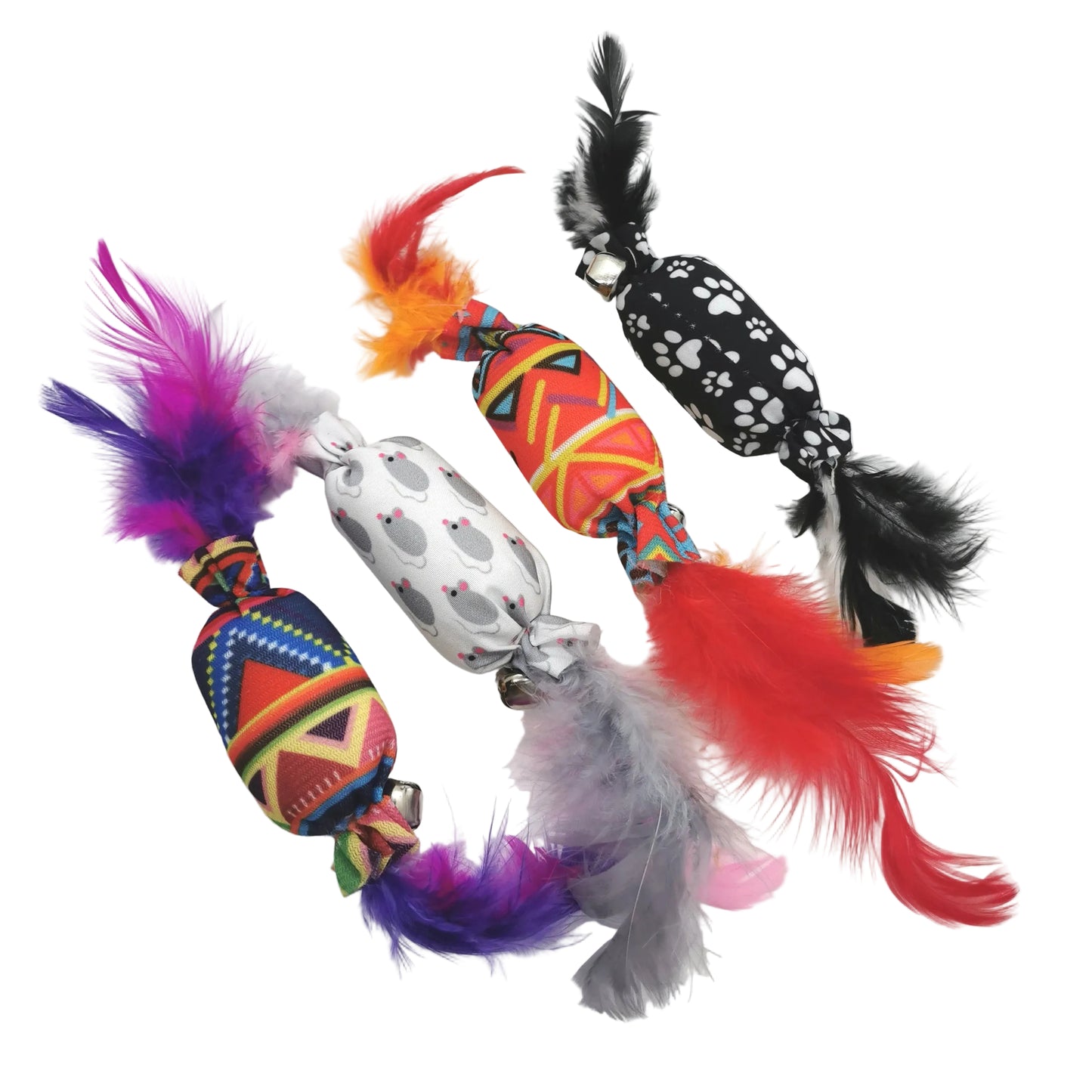 Sweet Shaped Feather Toys