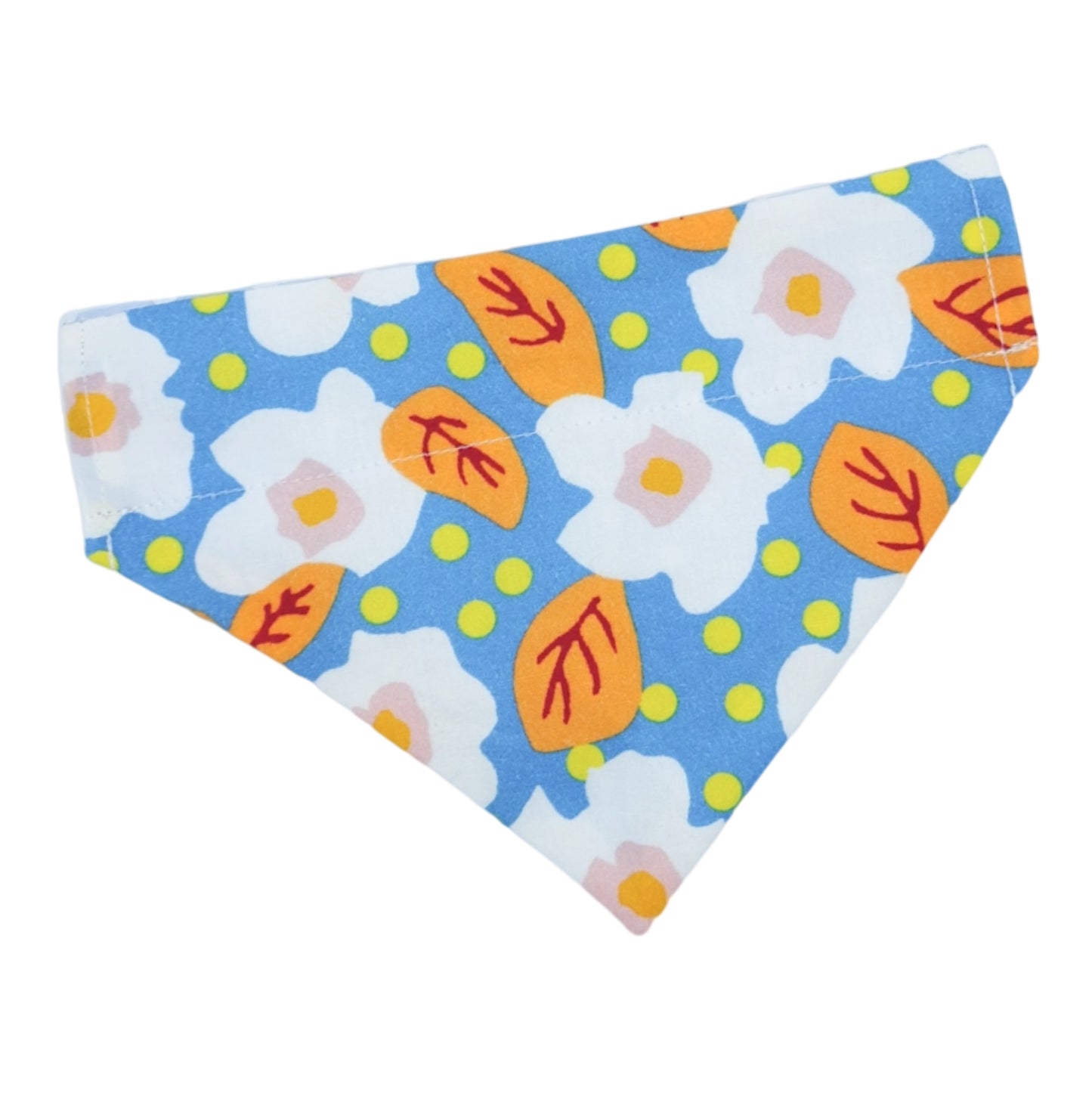 White Flowers Bandana