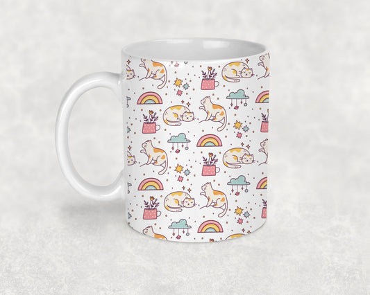 Rainbow Cats Mug