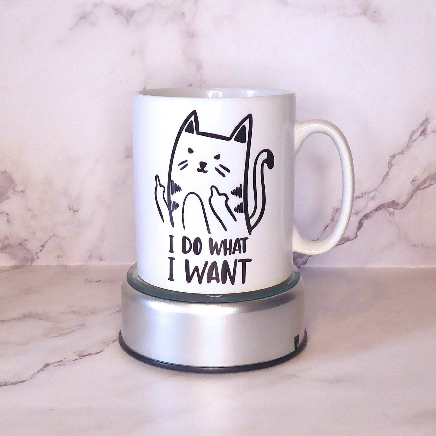 I Do What I Want Cat Mug