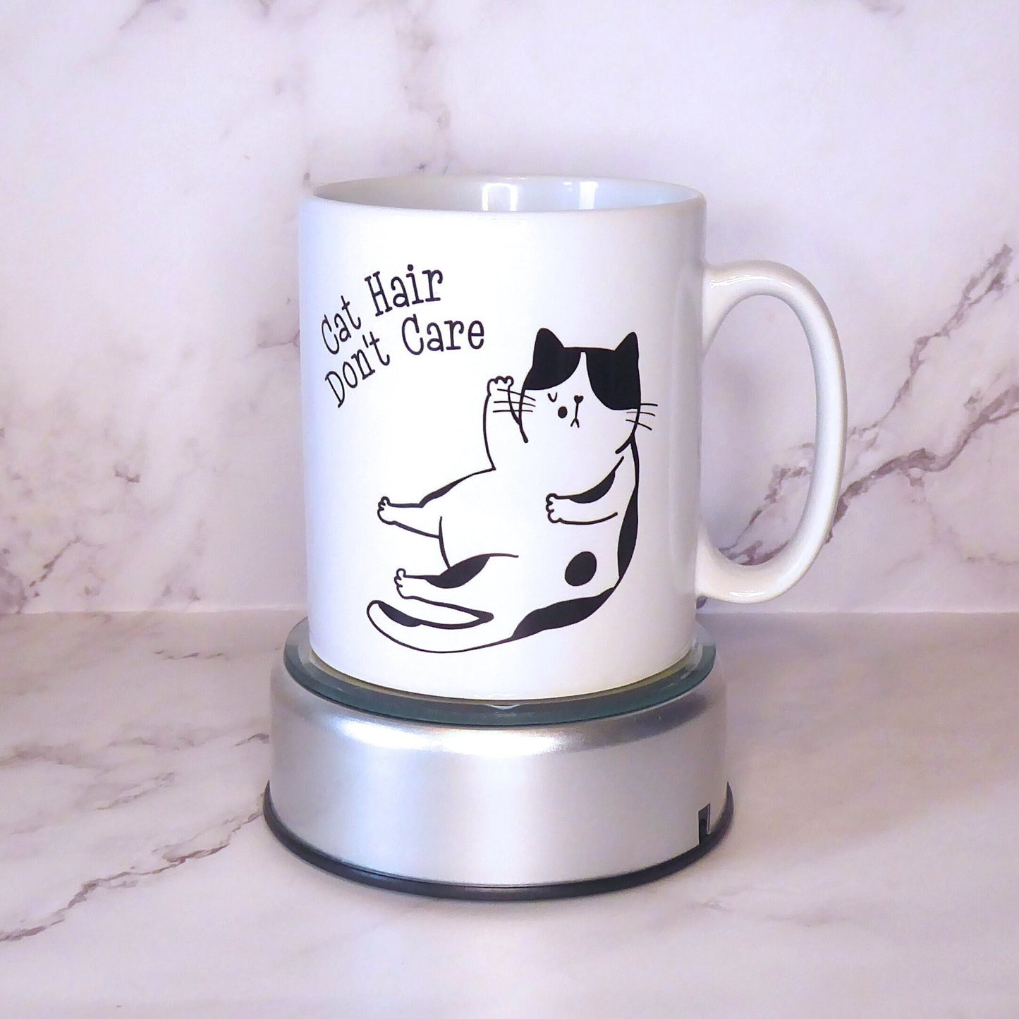 Cat Hair Don't Care Mug