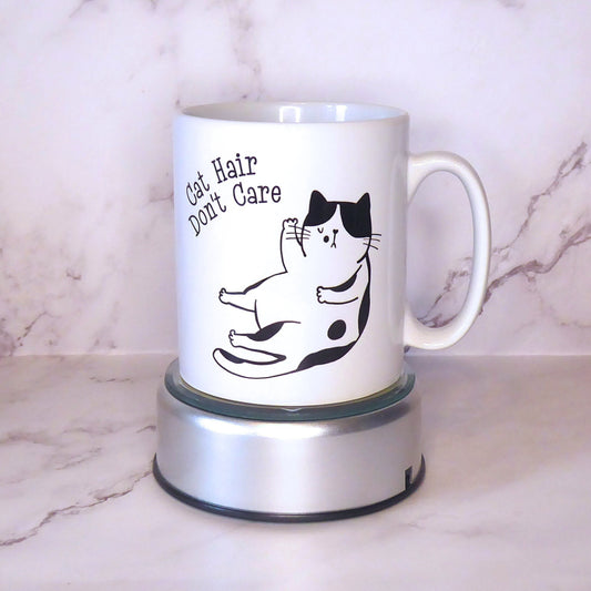 Cat Hair Don't Care Mug